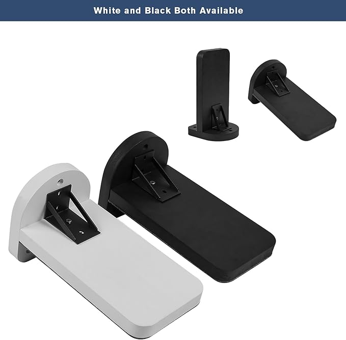 Set of 3 Black Natural Wood Paited Cat Wall Floating Steps Climbing Shelves - Wall Mounted Cat Stairs Ladder, Cat Shelf Platform and Perches for Wall - Holds up 35lbs