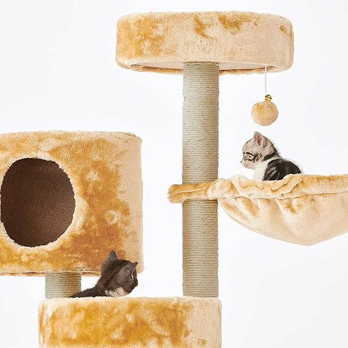 Aoneky Replacement Cat Scratching Post Sisal Rope - Hemp Rope for Cat Tree and Tower (5/16'' 164 Ft)