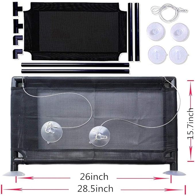 Cat Window Perch Cats Window Hammock Bed,Window Mounted Seat Extra Large and Sturdy Hanging Pet Window Bed Cat Shelves with 4 Suction Cups Holds Up to 60lbs