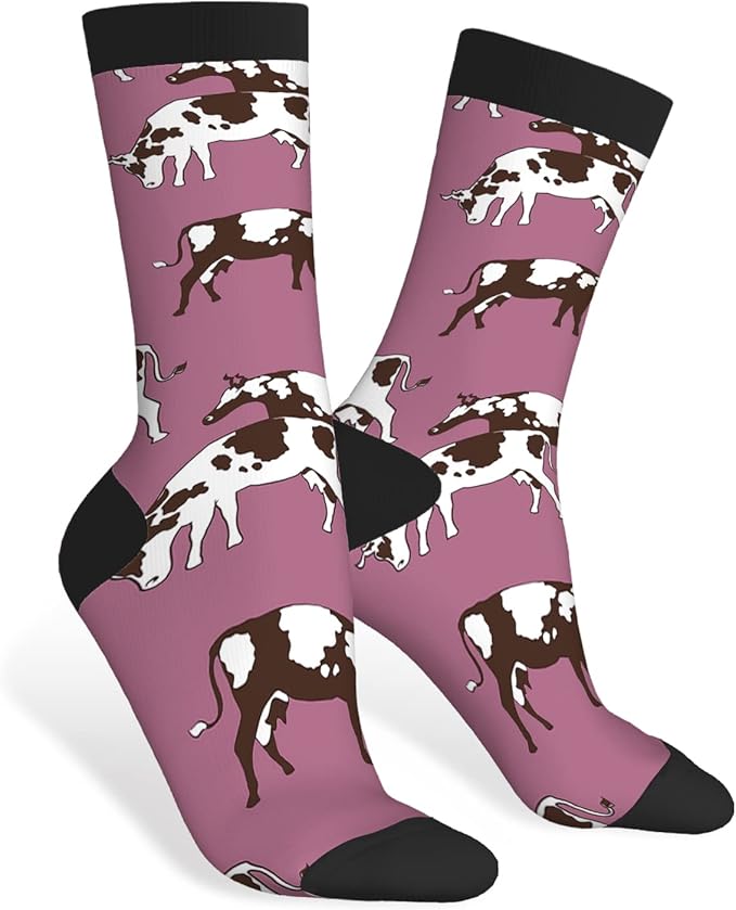 AOYEGO Volleyball Funny Socks Water Polo Balls Iridescent Novelty Casual Crew Socks Contrast Color Design for Women Men Gift