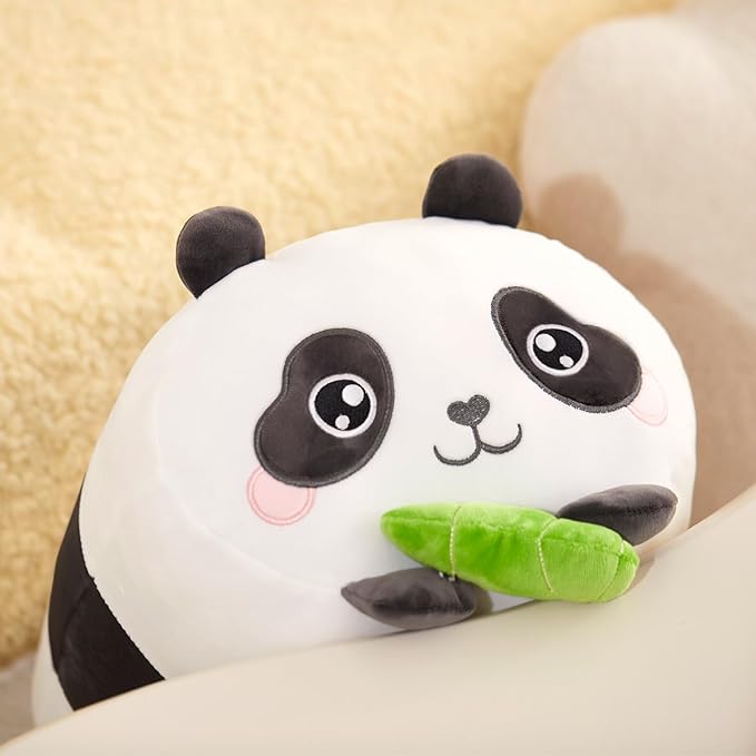 20" Panda Plush Stuffed Animals Jumbo Plushie Squishy Pillow Gaint Big 20 in Squish Gifts for Kids Girls Boys