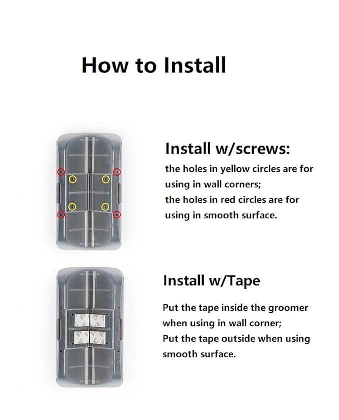 3.0 Softer Cat Self Groomer with Catnip, Face, Back & Head Scratcher for Indoor Cats - Massage Comb, Wall Corner Grooming Brush & Tool