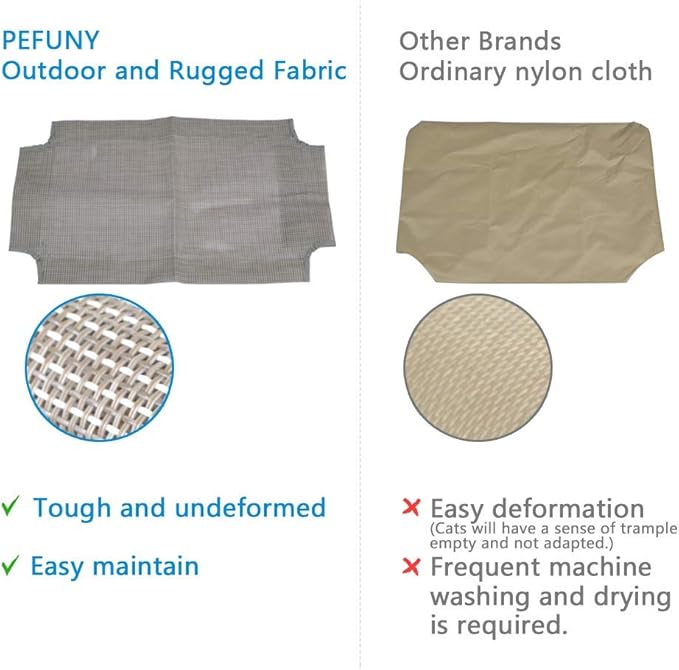 Cat Bed Window, Cat Window Hammock Window Perch, Safety Cat Shelves Space Saving Window Mounted Cat Seat for Large Cats (Beige Premium Set)