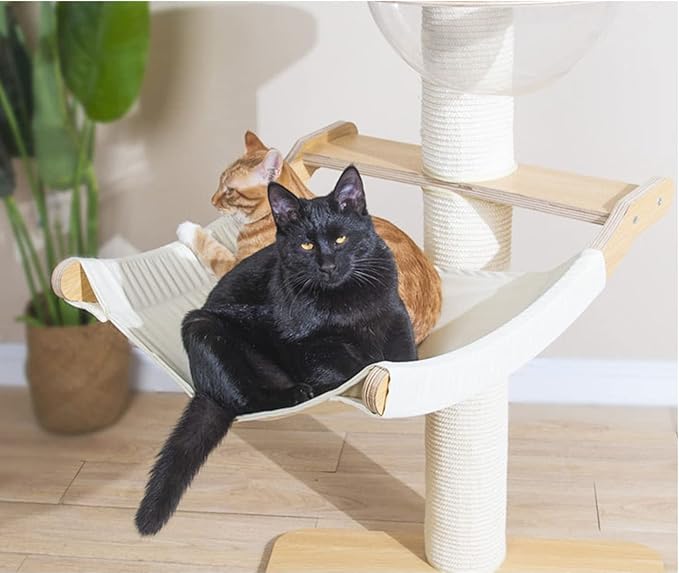 SHENGOCASE Replacement Hammock Bed for Modern 78.7“ Tall Leaning Cat Tree Tower
