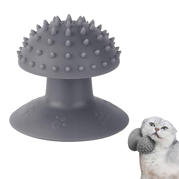 4 Pcs Cat Corner Self Groomer - Remove Loose Fur, Removable Design for Cleaning, Cat Massage Combs for Short Long Fur Cats Grooming,Kitten Puppy Massager Brushes Grooming