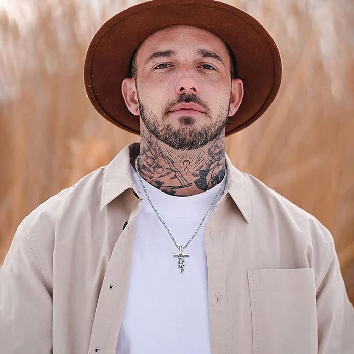 Aniu Cremation Jewelry for Ashes S925 Sterling Silver Urn Necklace Memorial Necklace for Human Ashes of Loved Ones Keepsake Pendant for Men Women