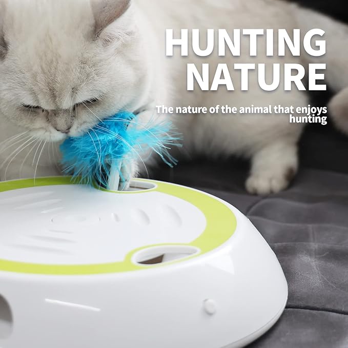 ALL FOR PAWS Whack a mole cat Toy cat Whack a mole Mouse Toy Replacements Cat Fun Playing Toy, Re-Fill - 6 Pack