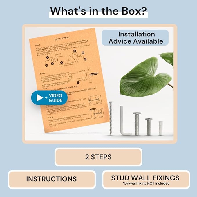 7 Ruby Road Salto 14” Cat Wall Steps – Modern Cat Wall Furniture for Large Cats – 2 Pack of Cat Wall Shelves – Cat Stairs for Wall Mounted with Jute Scratching - Cat Climbing Wall Cat Steps for Wall