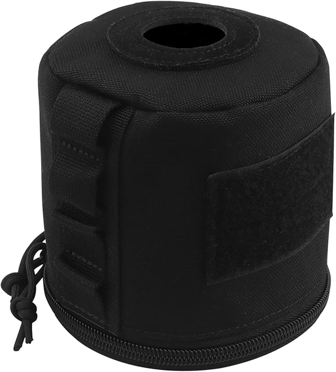 AOUTACC Tactical Roll Paper Storage Bag,Toilet Roll Paper Storage Holder with Molle Mounting Strap,Tissue Cover Organizer for Outdoor Camping,Hiking,Tactical Game