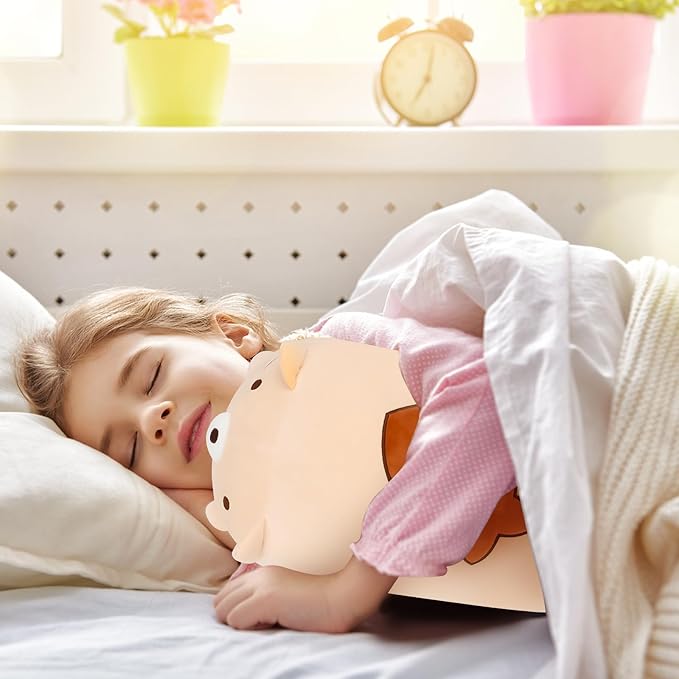 24" Giant Cute Kitten Plush Squishy Pillow Toy, Soft Cat Stuffed Animals, Big Kitty Pet Cushion Plushies Gift for Kids Girls Boys, Birthday