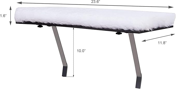 sweetgo Cat Window Perch-Mounted Shelf Bed for cat-Funny Sleep DIY Kitty Sill Window Perch- Washable Foam Cat Seat