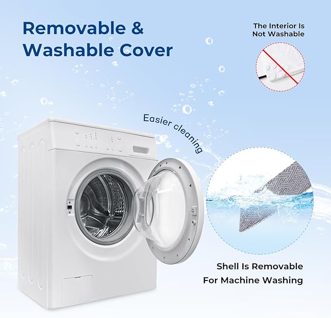 Dog Heating Pad 28x18 Inch - 11 Adjustable Temperature and 25 Timer Options, Heated Dog Bed Indoor Waterproof with Chew-Resistant Cord for Large Dogs