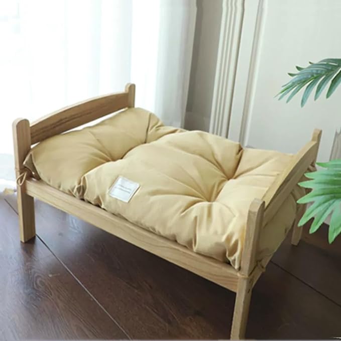 SHENGOCASE 3.15" Thick Soft Cat Kneading Pillow Cushion Bed with Ties for Cat Dog House Perch Shelf, Cushion Pad Padding for Cat Cage Kennel Backpack Carrier