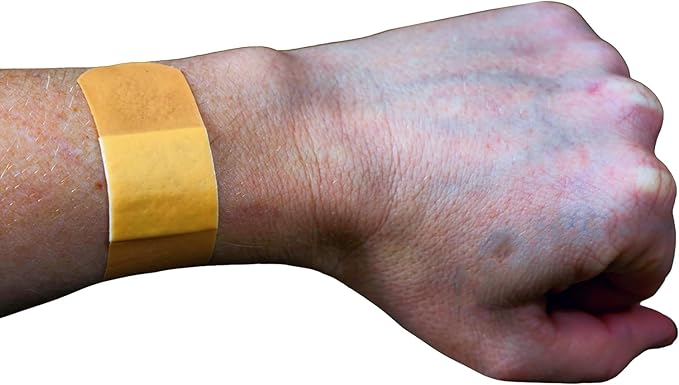 400 Sheer Plastic Flexible Adhesive Bandages with Non-Stick Pad - Strong Sterile 1’’x3’’ Bandage for Wound Care for First Aid Kits - Latex Free Long Lasting Protective Dressing for Cuts and Abrasions