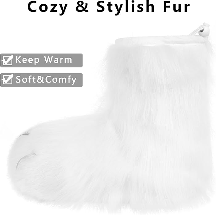 Animal Fuzzy Slippers Bear Cat Wolf Dog Fox Fursuit Feet Paw Claw Shoes Furry Boots Costume Accessories for Adult Kids