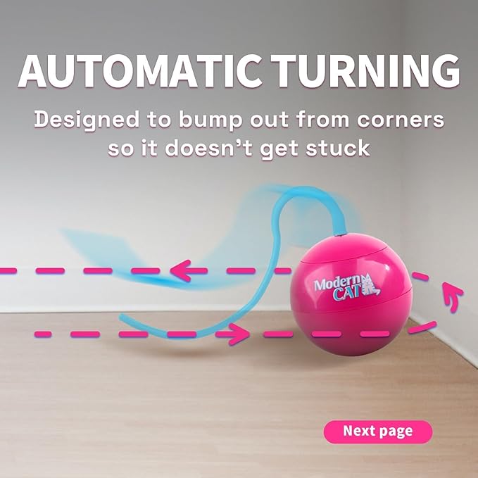 ALL FOR PAWS Interactive Cat Ball Toy