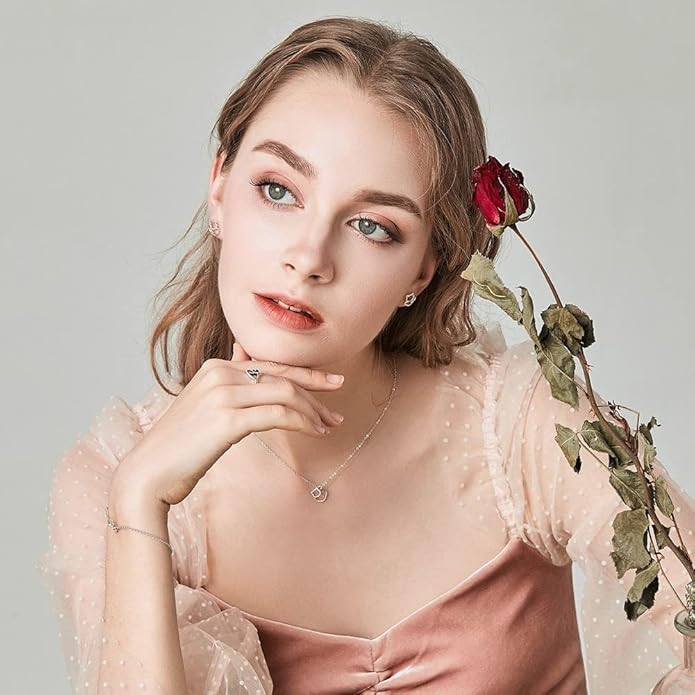 925 Sterling Silver Dog Paw Cat Panda Necklace for Women Cute Dainty Animal Pendant Necklace Gifts for Cat Mom Animals Lover…