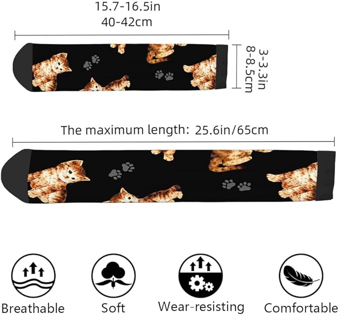 AOYEGO Volleyball Funny Socks Water Polo Balls Iridescent Novelty Casual Crew Socks Contrast Color Design for Women Men Gift