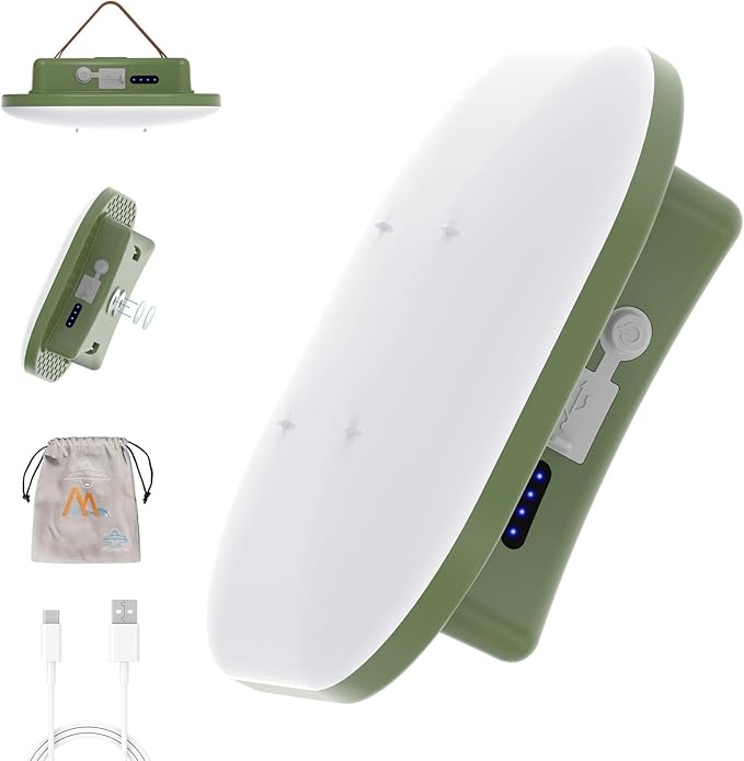 16500mAh 4000LM Camping Light Rechargeable Lantern with Magnet Base, Power Bank, 4 Modes Tent Lights, IP65 Waterproof, Portable LED Flashlight, Power Outage Lights for Home