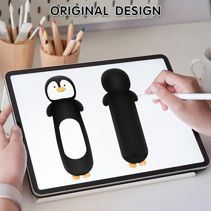 22' Long Penguins Plush Body Pillow, Cute Black Penguin Stuffed Animal for Kids, Girls, Boys, Birthdays & Easter