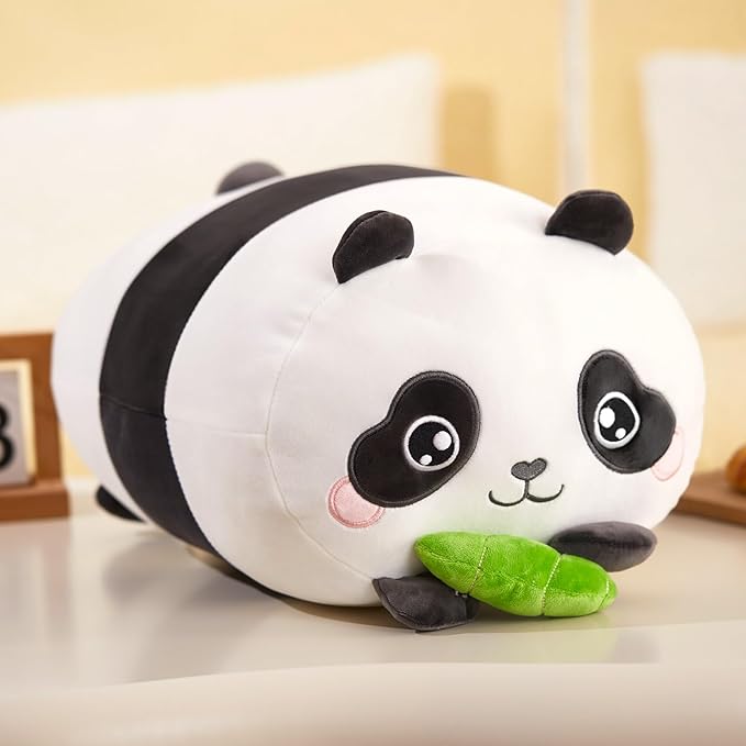 20" Panda Plush Stuffed Animals Jumbo Plushie Squishy Pillow Gaint Big 20 in Squish Gifts for Kids Girls Boys