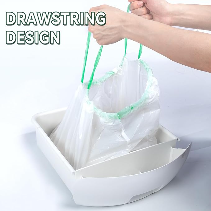 120 Count Cat Litter Box Liners for Automatic Cat Litter Box and Litter-Robot 4/3, Heavy-Duty, Extra Thick, Economy Bulk Pack