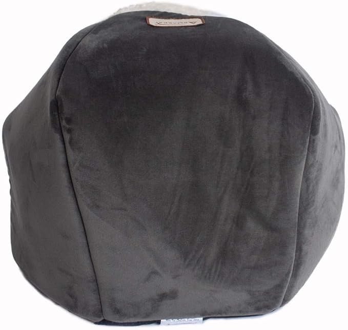 Armarkat Cat Bed Model C80CSH/MB Gray Velvet 18 x 18 x 14