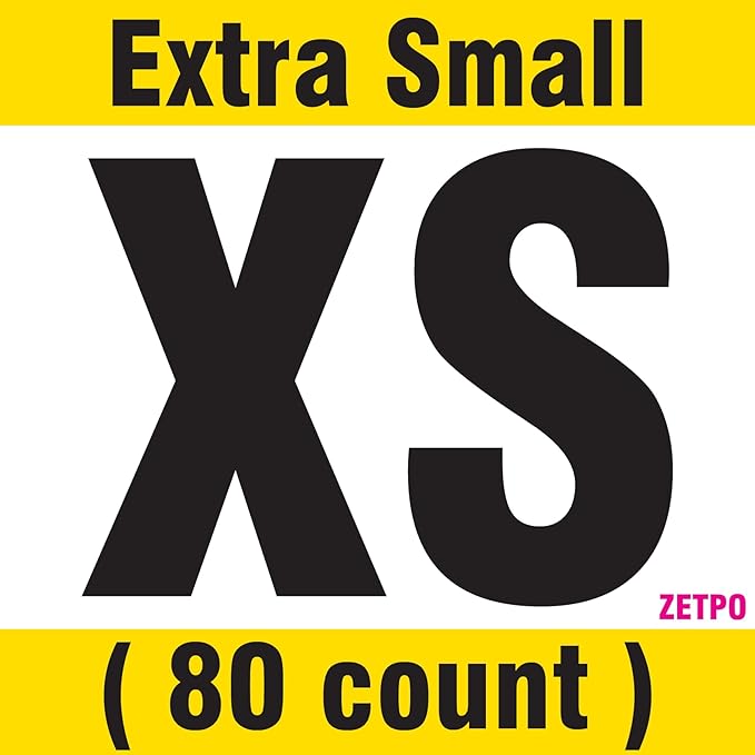 80 pcs Cat Nail Caps | Cat Claw Covers | with Adhesives and Applicators (Blue, XS)