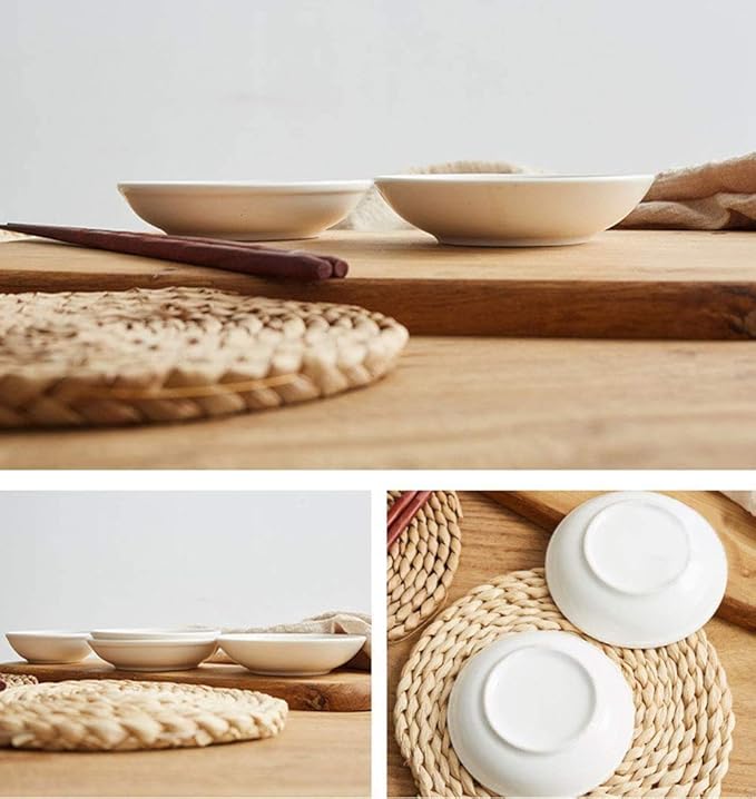 4pcs Ceramics Cat Dinner Plate Seasoning Dishes Sushi Dipping Bowl Appetizer Plate Dessert Plate,Home Decoration