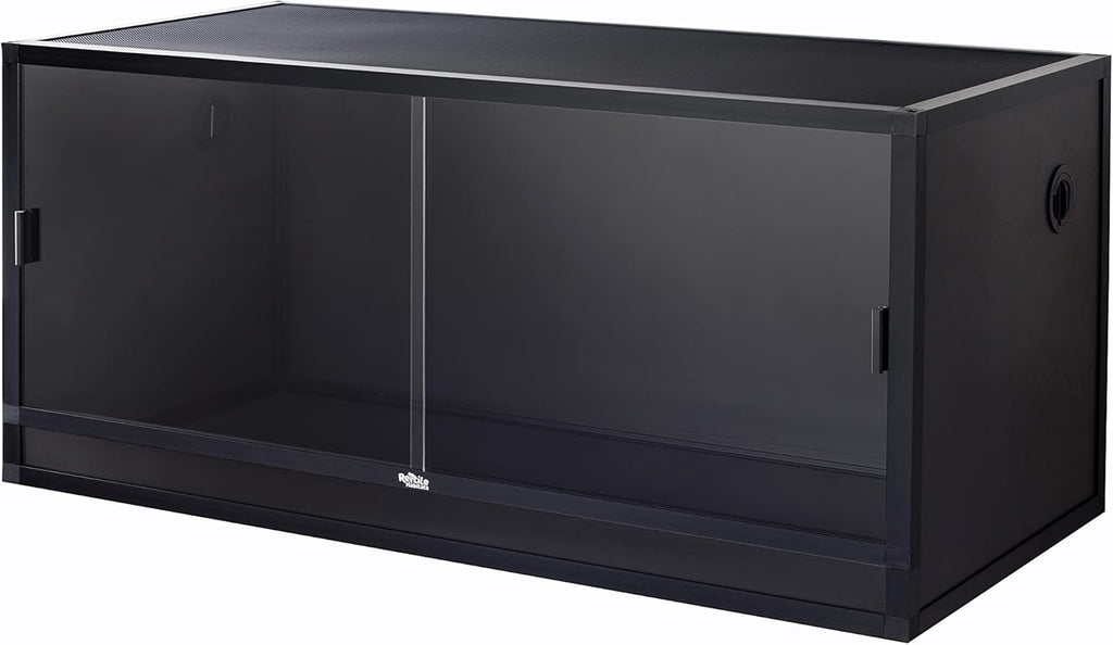 4x2x2 (120 Gallon) Bearded Dragon Enclosure V2 PVC Panels, Glass Doors, Lightweight, Easy to Assemble, Heavy Duty Screen, Aluminum Frame