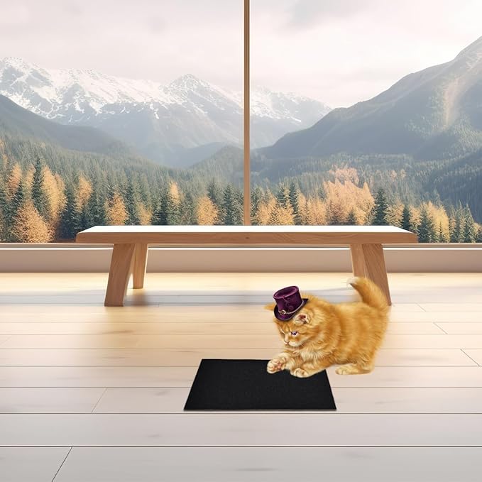 10pcs Dog Nail Scratch Board Sandpaper Replacement 11 * 9 Inch, Emery Dog Sandpaper Scratch Pad Self-Adhesive Sand Paper Dog Scratcher Trim, Nail Care, File Scratch Board for Dog Cat Claw Care