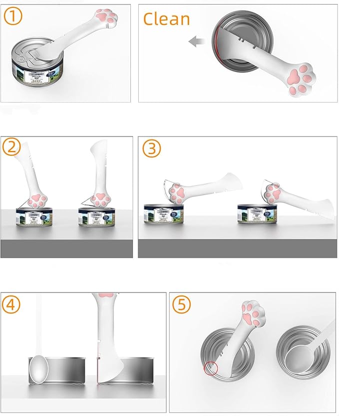 2Pcs Can Lids Supplies Set,Many Sizes Dog Cat Food Can Lids,Food Safe BPA Free Pet Food Can Covers for Pets Dogs Cats Feeding Can (white-2)