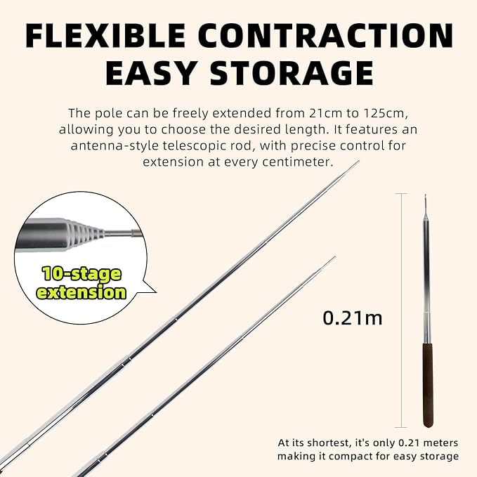 ALL FOR PAWS Feather Cat Wand Toy Kitten Teaser Toys Telescopic Wand Kitty Cat Enrichment Toy for Indoor Cats (Green)