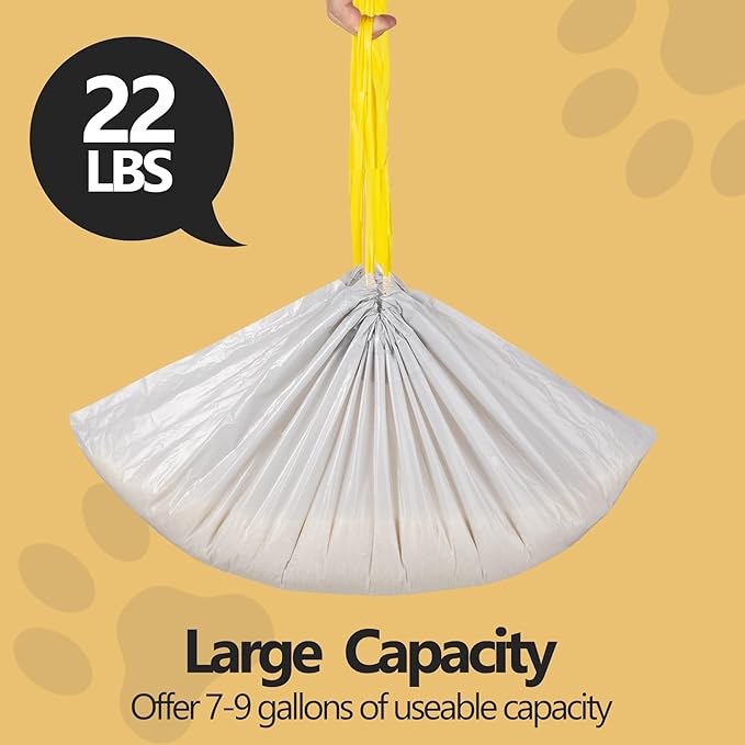 30 Count Cat Litter Box Liner Bags, Compatible with Neakasa M1 Open-Top Self Cleaning Cat Litter Box, 3 Mils Super Thick Replaced Waste Bags, 27" x 13" Cat Litter Waste Receptacles Bags