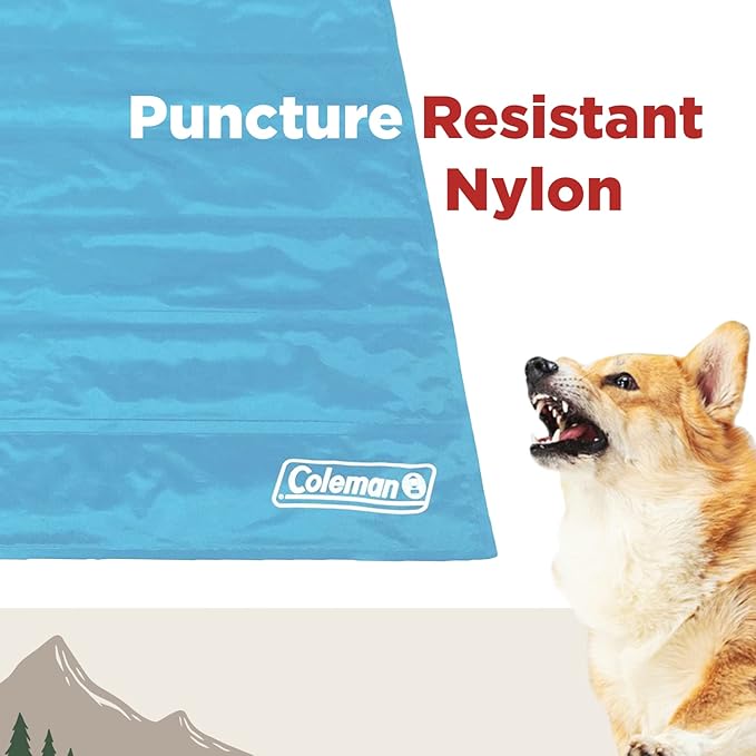 Coleman Comfort Cooling Gel Pet Pad, Dog and Cat Supplies,Non-Toxic,24x30 Inches, Blue