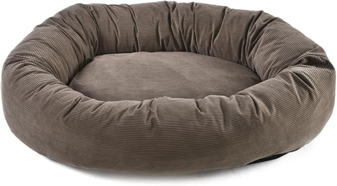 Max & Marlow Human Dog Bed Dog Couch Bed Washable Dog Bed Extra Large Size Dog Bed for Pets, Taupe, 40" L x 29" W x 9" Th