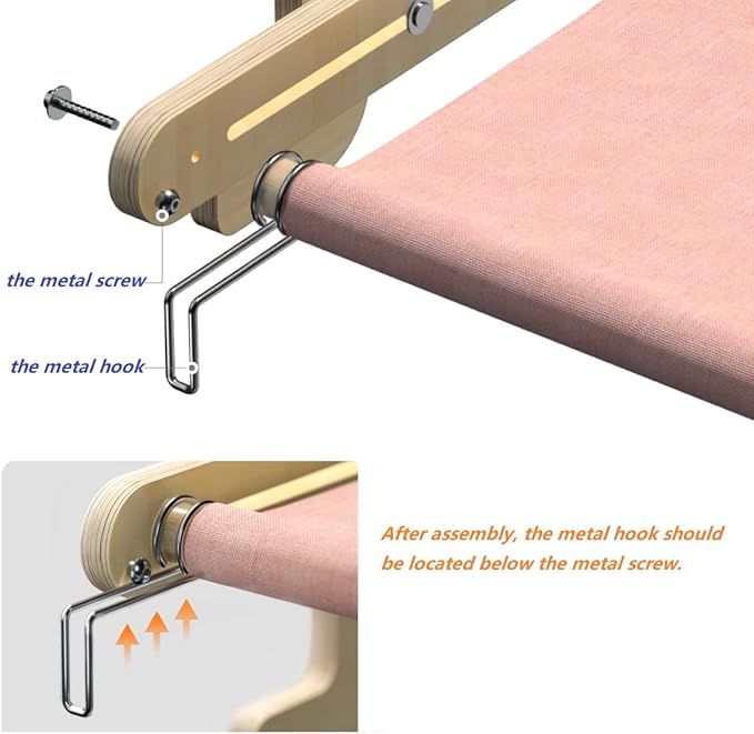 Long-Lasting & Stable Cat Bedside Perch,Easy to Assemble and Use Cat Windowsill Bed,Making The Most of Space,Chair Back or Drawer Perch for Cat