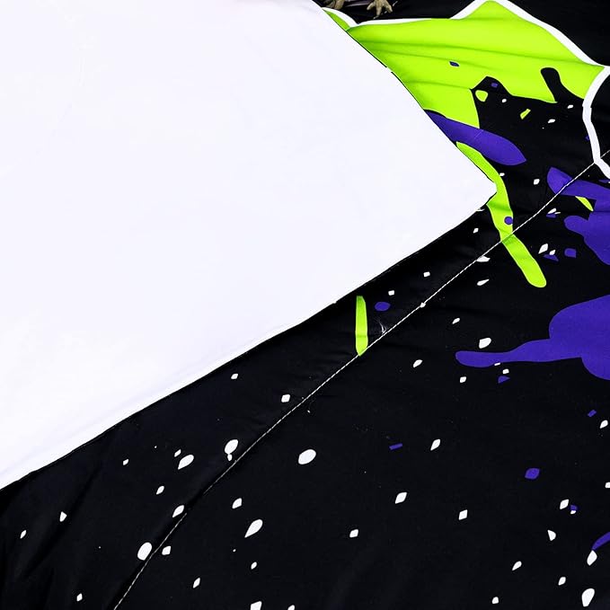 AILONEN Gamer Comforter Set for Teen Boys, Gaming Bedding Set with 1 Comforter and 2 Pillowcases