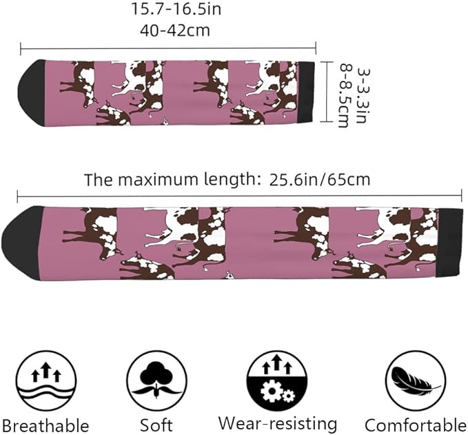 AOYEGO Volleyball Funny Socks Water Polo Balls Iridescent Novelty Casual Crew Socks Contrast Color Design for Women Men Gift