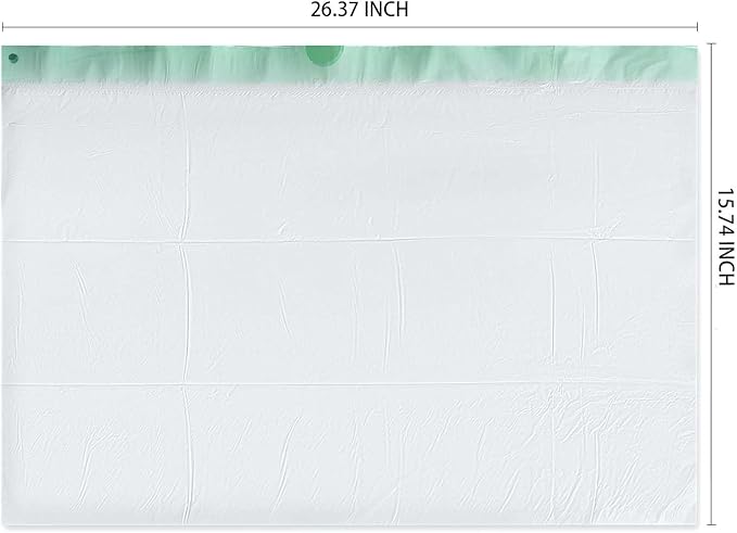 20 Count Extra Large Cat Litter Box Liners, Cat Litter Waste Receptacles Bags for Cleanpethome Self-Cleaning Cat Litter Box