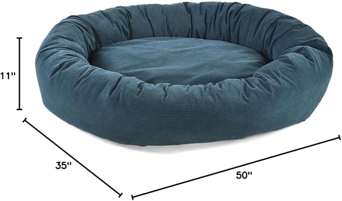 Max & Marlow Human Dog Bed Dog Couch Bed Washable Dog Bed Extra Large Size Dog Bed for Pets, Teal, 50" L x 35" W x 11" Th
