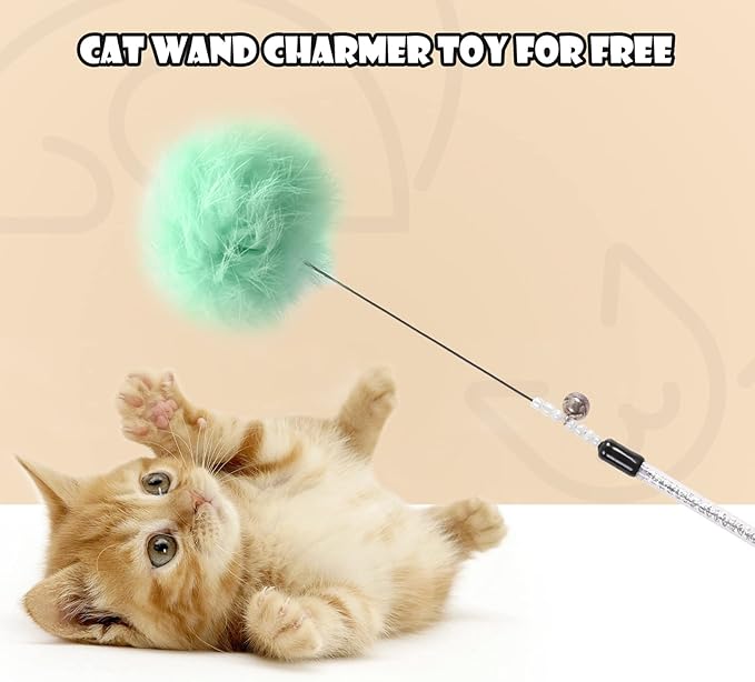 Odoland Cat Scratching Post Mushroom Natural Durable Sisal Board Scratcher for Kitty’s Health and Good Behavior, Furniture Scratch Deterrent Accessories for Cats Pink