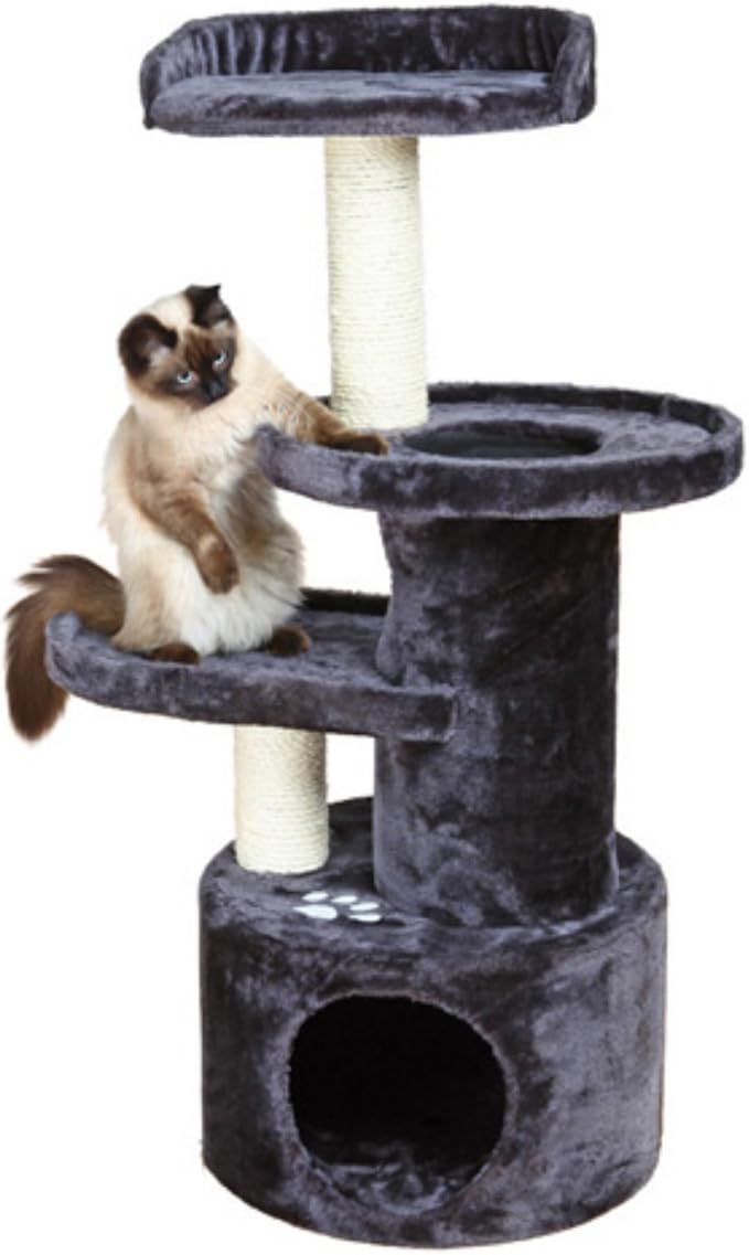 TRIXIE Pet Products Oviedo Cat Tree (Beige) Large (11 x 19 x 41 in.)