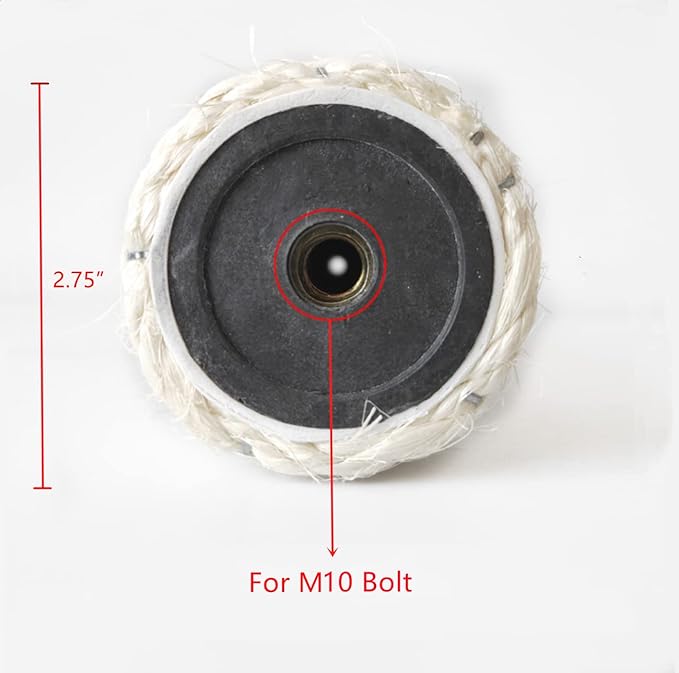 SHENGOCASE 17.7" L, Ø 2.75" Cat Tree Replacement Post Pole with M10 Bolt, Cat Tower Relacement Post, DIY Cat Scratching Post Replacement Part Pole