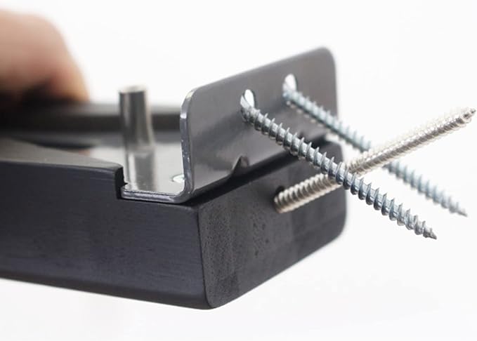 Catastrophic Creations Double Decker Cat Hammock – Wall Mounted Cat Tree with Hammock Perch – Cat Wall Hammock w/Canvas Fabric – Bamboo Cat Tower for Indoor Cats – Modern Cat Furniture