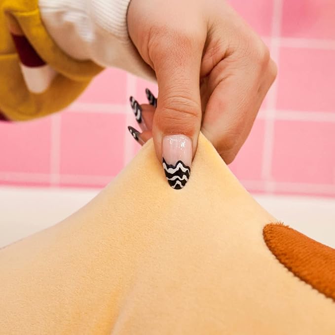 43.32in Long Yellow Cat Plush Pillow Toy Sleeping Pillow Cute Cartoon Cat Stuffed Animals Soft Long Body Pillow Gift for Kids Adults