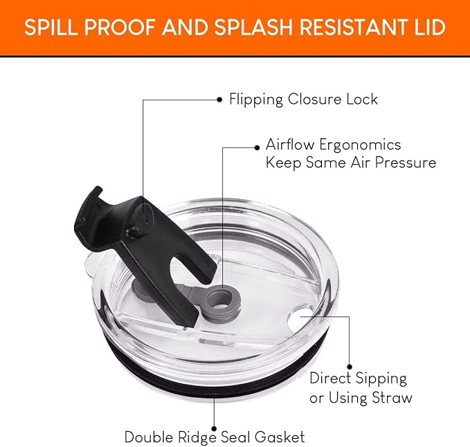 34HD Black Cat Tumbler with Lid, 20oz Vacuum Insulated Cat Coffee Cup, I Crochet So I Dont Choke People Mug, Crochet Lover Gifts for Birthday Mothers Day Christmas