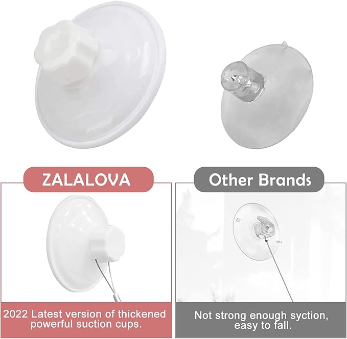 ZALALOVA Cat Window Perch, Pink Cat Hammock Window Seat Free Fleece Blanket for Female Cat 2024 Latest Screw Suction Cups Extra Large Sturdy Cat Bed Cat Resting Indoors (One Extra Suction Cup)