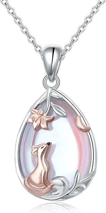 Alphm 925 Sterling Silver Chicken Capybara Raccoon Highland Cow Axolotl Necklace Cute Animal Necklace Jewelry for Women