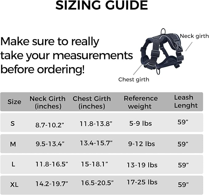 Cat Harness and Leash Set Escape Proof Tactical Small Kitten Harness Emotional Support Cat Vest, Black, S